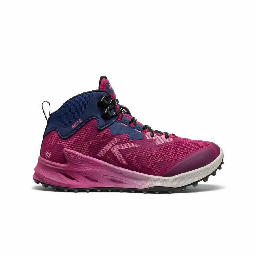 Women'S Zionic Nxt Waterproof Hiking Boot  |  Beaujolais/Pink Lemonade Go Anywhere