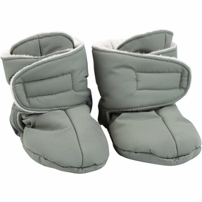 Voksi? Meadow Green Baby Booties-Meadow Green Light Grey Day-To-Day Fit