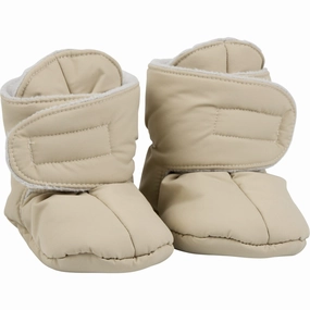 Voksi? Seashell Sand Baby Booties Seashell Sand Light Grey Daily-Ready Low-Key Performance