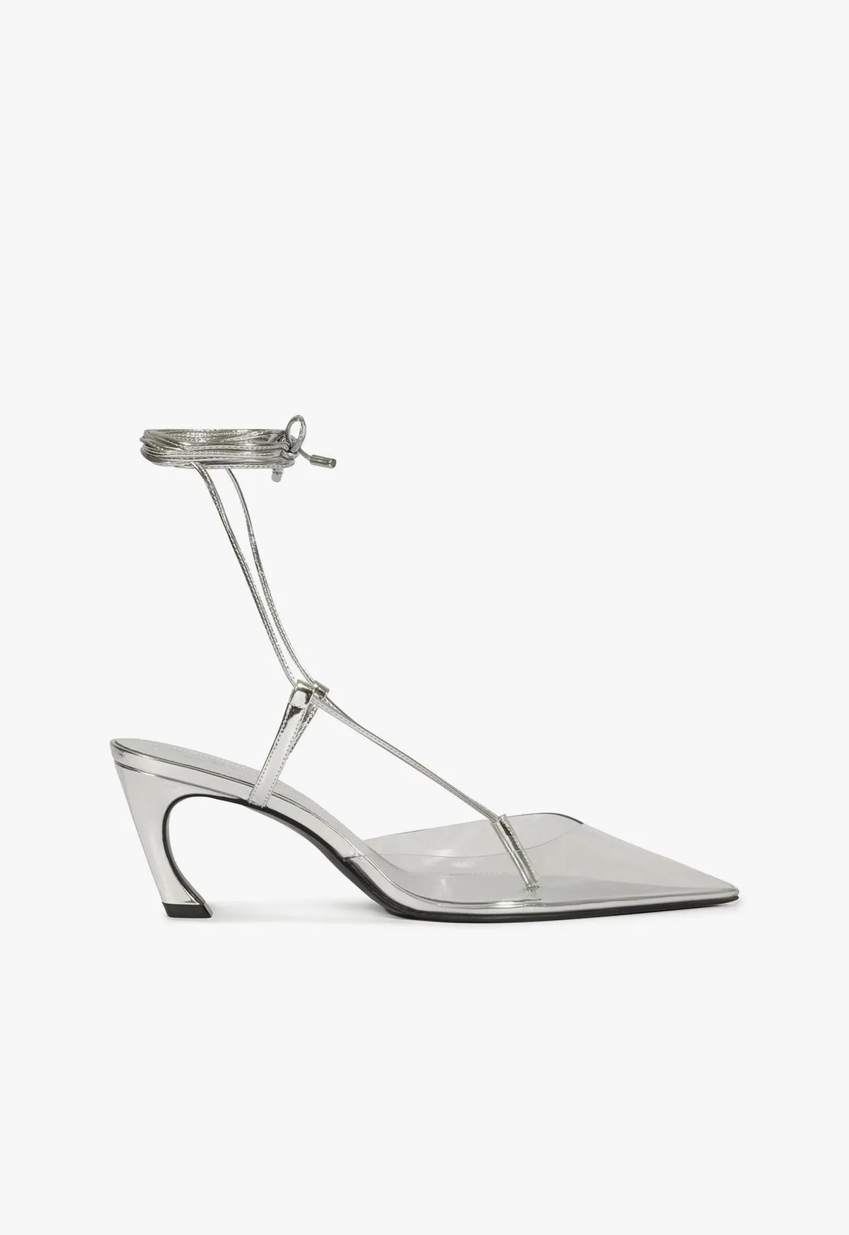 Elyra Mid Specchio Leather Pump New Neutral Season-Free Style