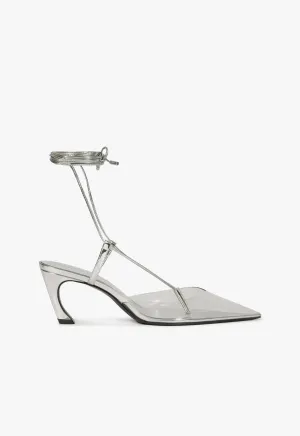 Elyra Mid Specchio Leather Pump New Neutral Season-Free Style