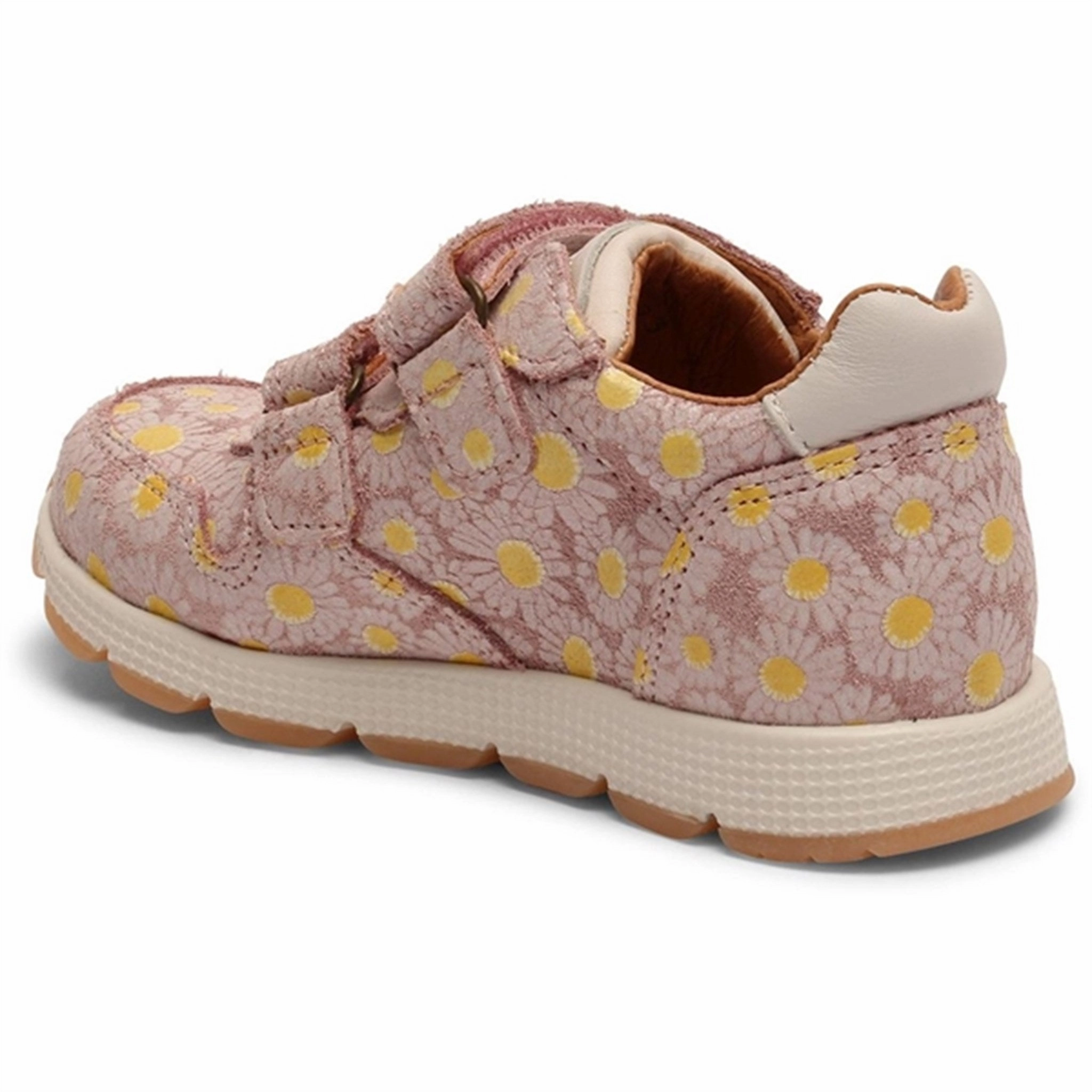 Bisgaard Luka V Velcro Shoe Rose Flowers Adapt To Flow Cool Fit System