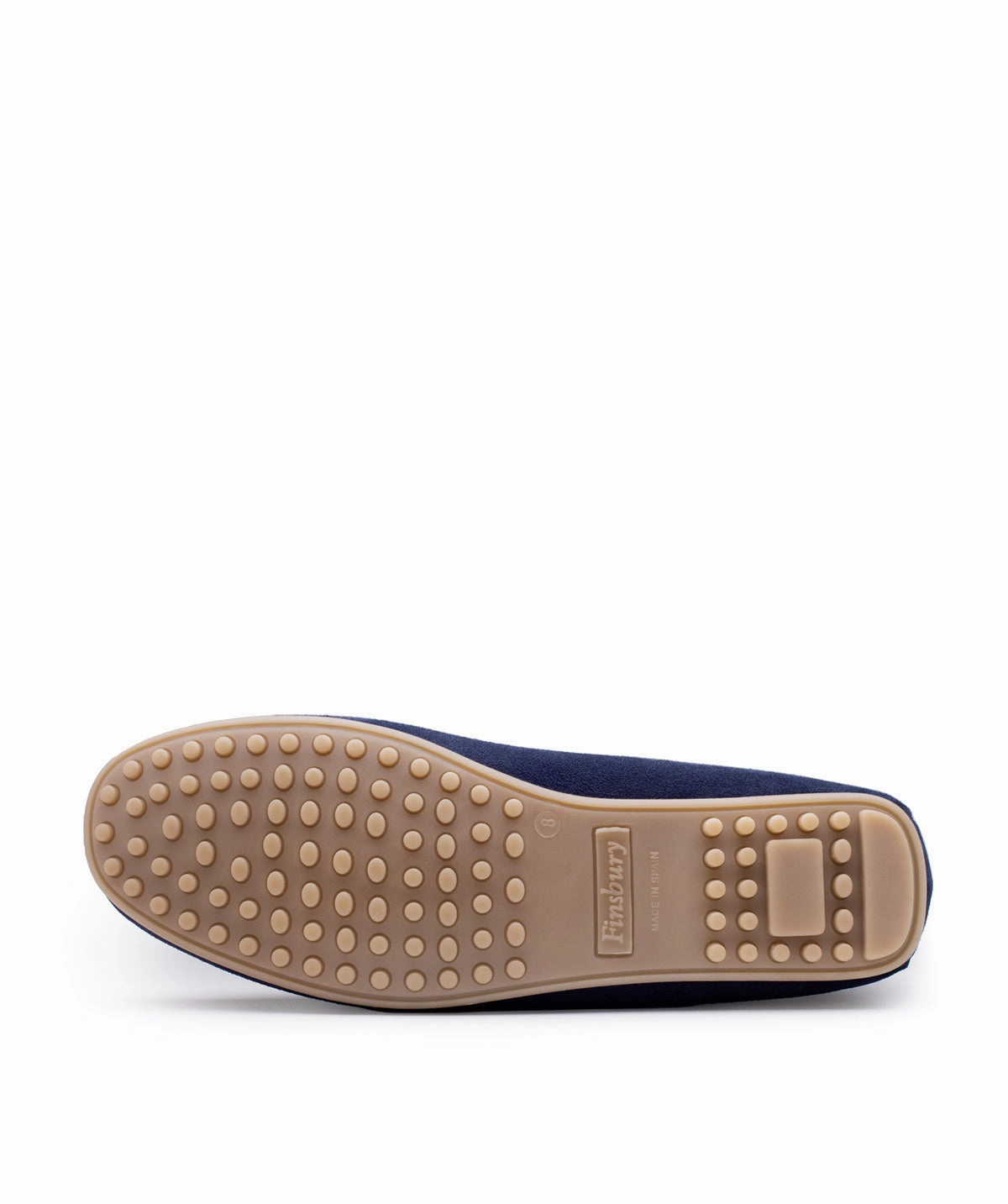 Cancun Navy Suede Moccasin Crafted Minimal