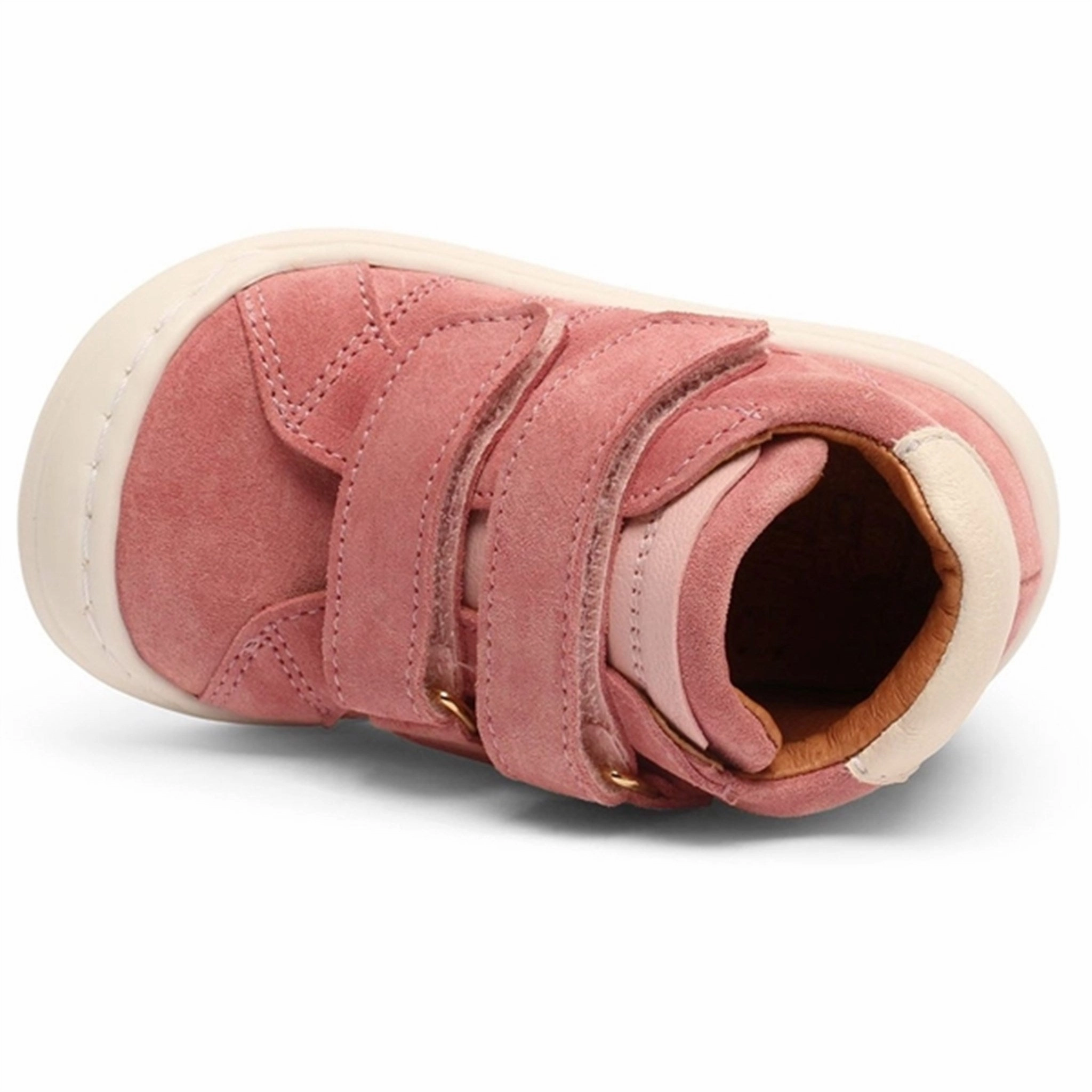 Laid-Back Luxe Simple Uniform Bisgaard Thor V First Step Shoe Pink