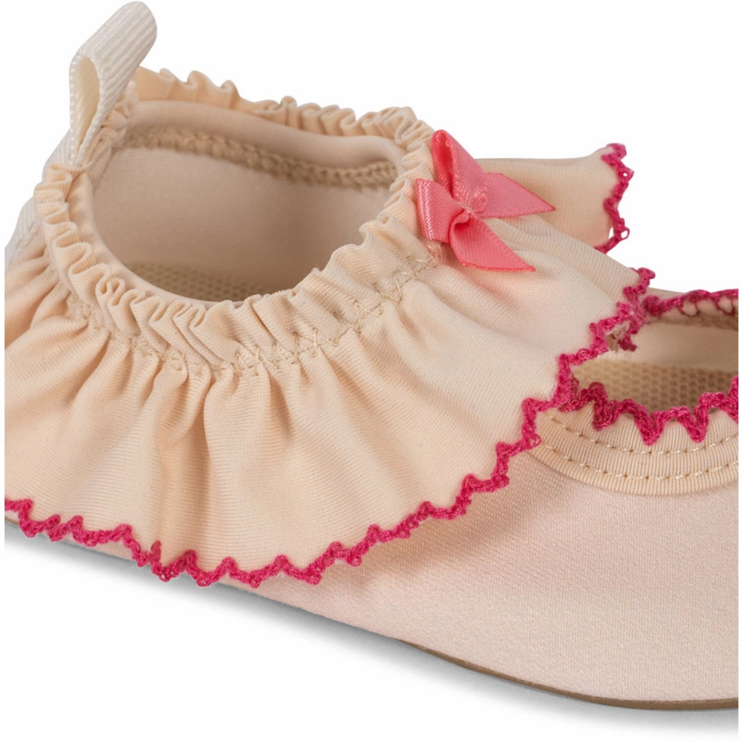 Clean City Core Ease-Ready Konges Sl?Jd Soft Pink Kitty Frill Swim Shoes
