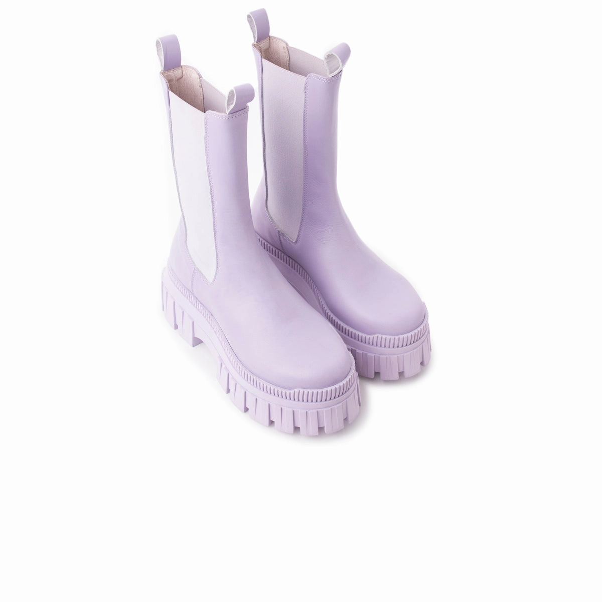Goyle Lilac Leather Universal Outfit Layer Light
