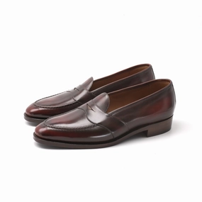 Piet Penny Loafer - Black Cherry Fit-Flow