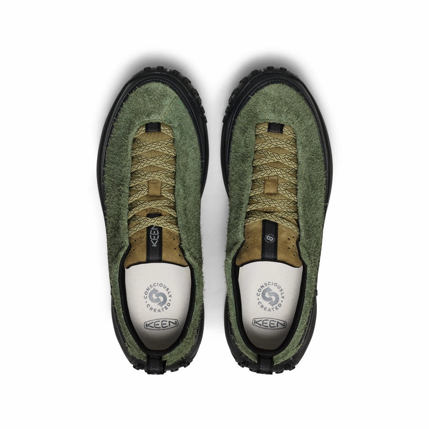 Visual Ease Men'S Ks Mino Sneaker  |  Bronze Green/Martini Olive