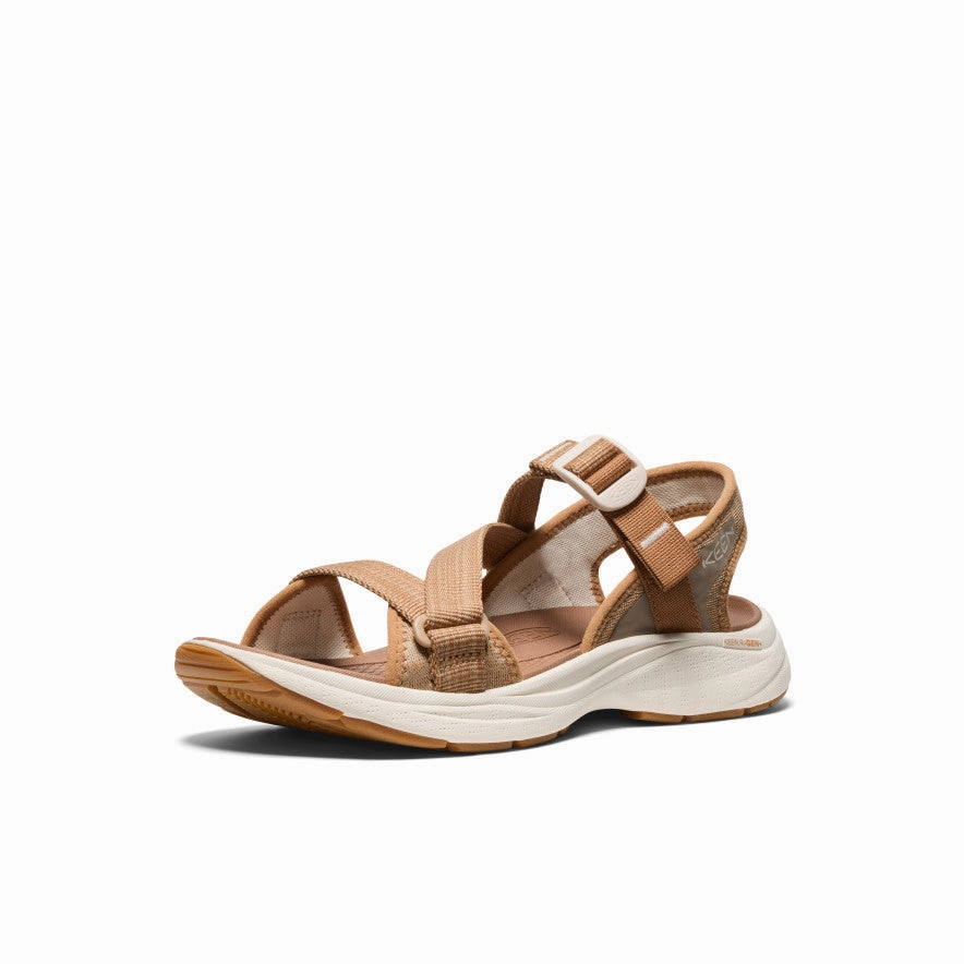 Women'S Leiki Open-Toe Sandal  |  Chipmunk/Birch Tailored Ease