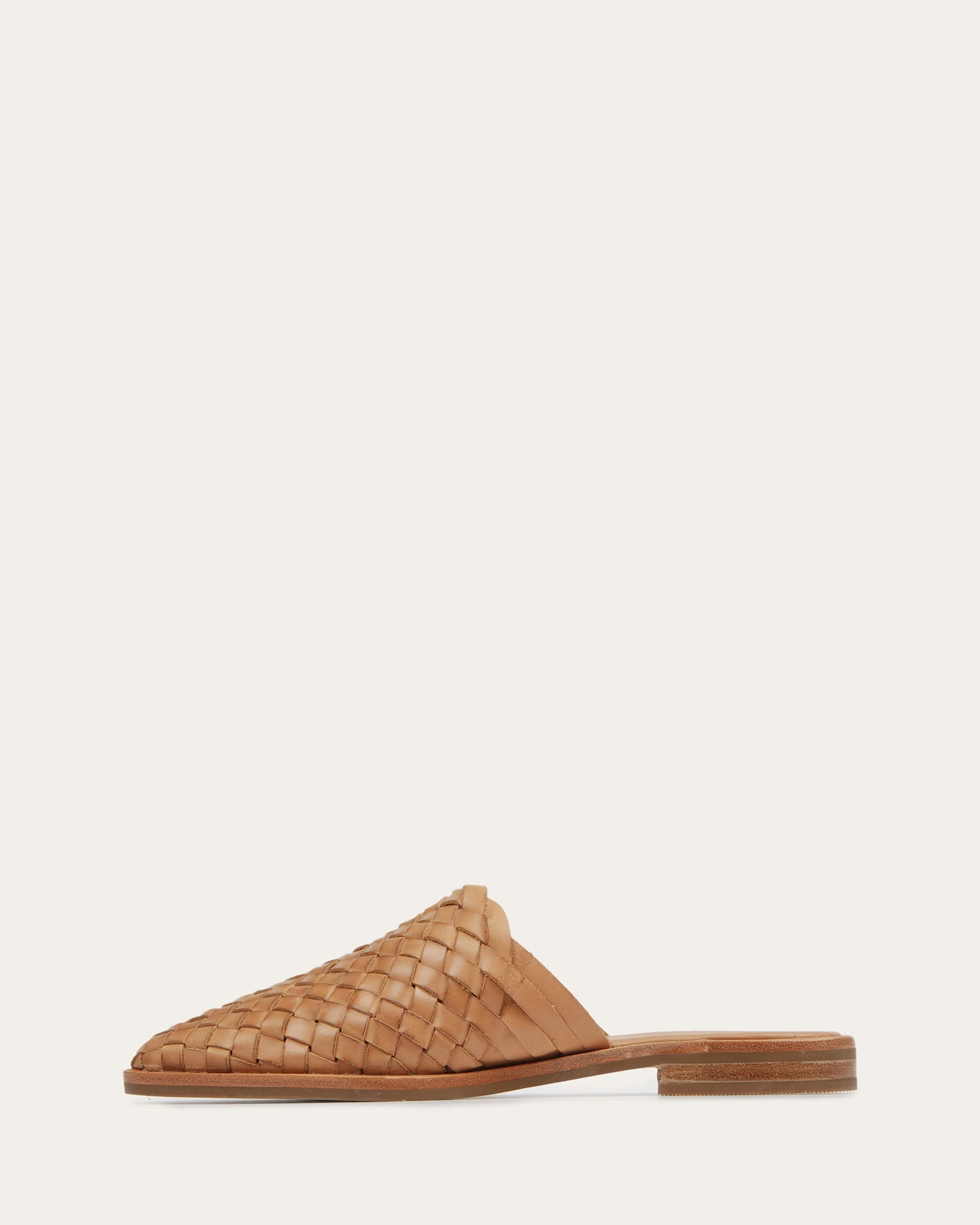 Weaver Casual Flats Tan Leather Mindful Motion Modular Wear