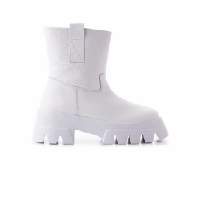 Alaska White Leather Refined Flowwear