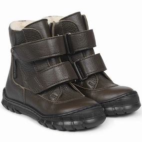 Angulus Tex Boots W. Velcro Dark Olive 2115-102-1263 Refined Streetwear