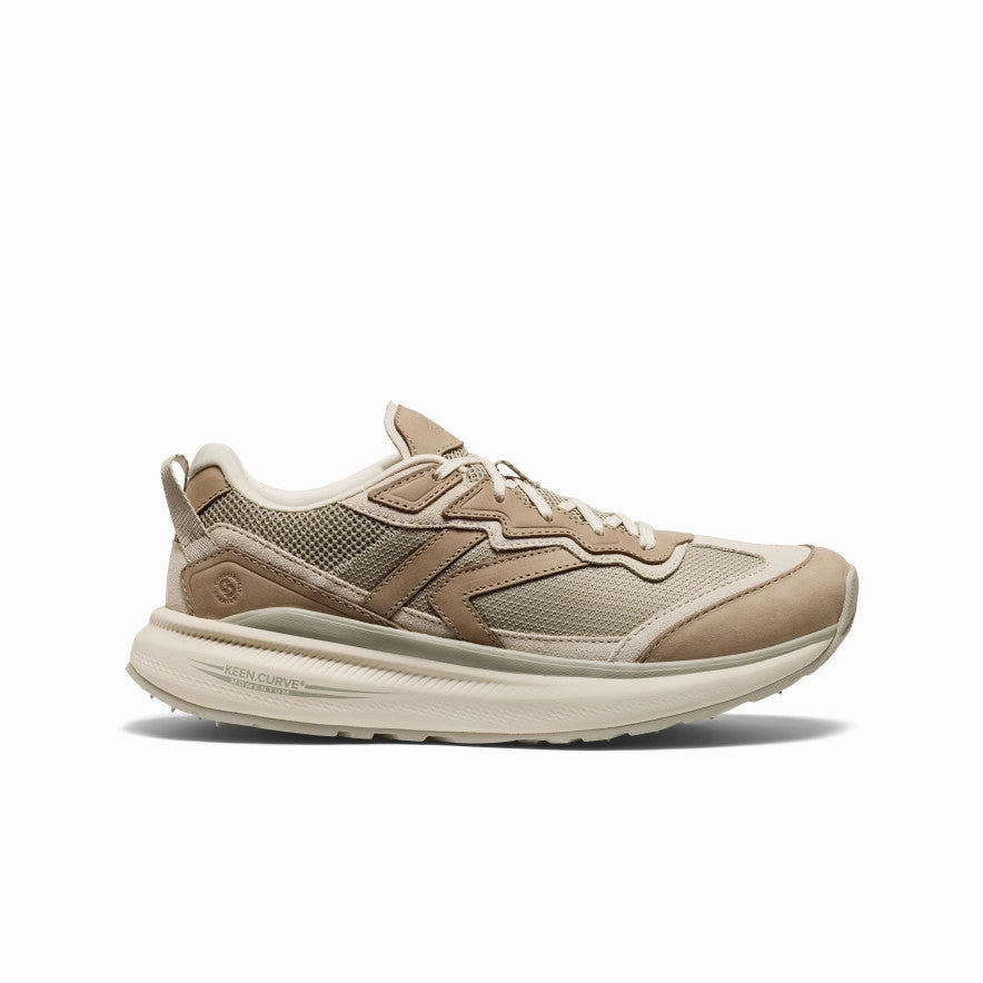 Redefined Casual Street Motion Men'S Wk500 Leather Walking Shoe  |  Abbey Stone/Birch