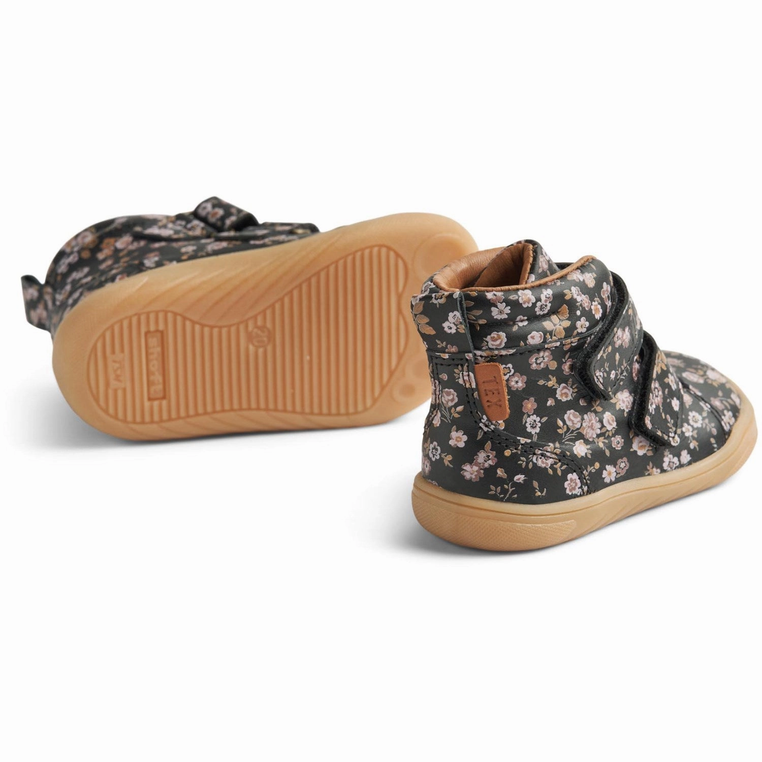 Wheat Black Flowers Bootie Sixanni Tex Core Aesthetic Pure Lines