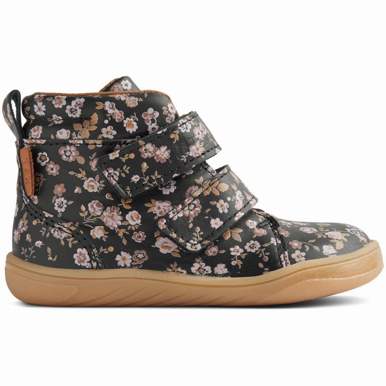 Wheat Black Flowers Bootie Sixanni Tex Movement Architecture