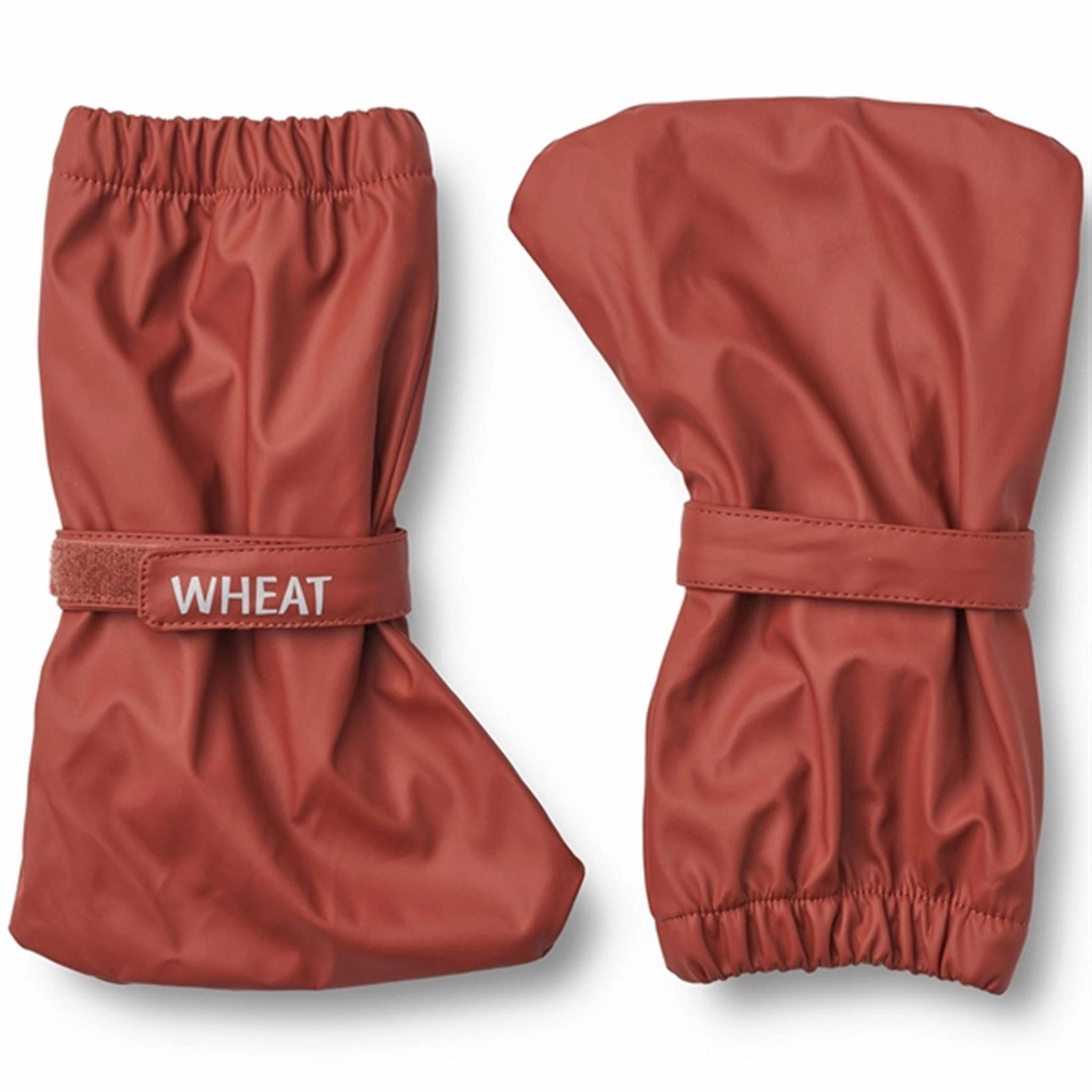 Laid-Back Luxe Wheat Booties Rain Coco Red