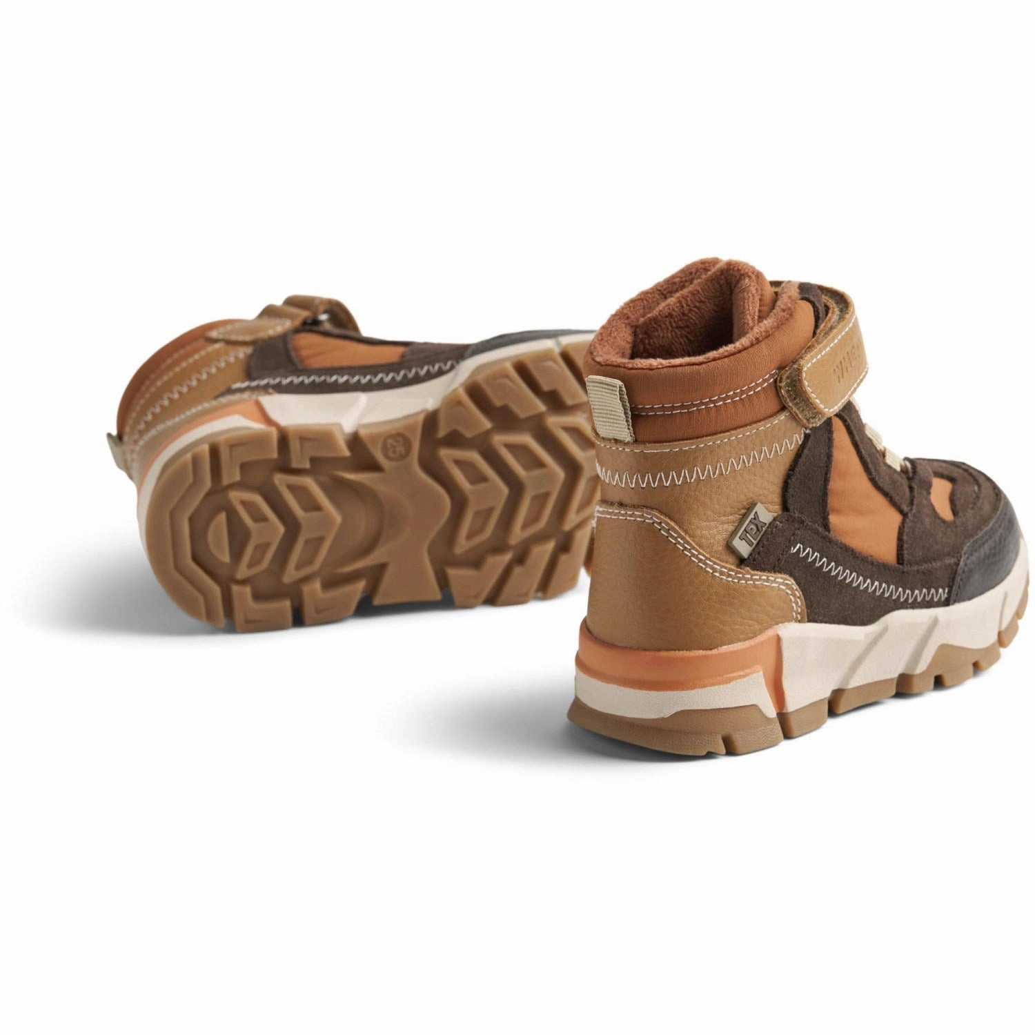 Wheat Dark Brown Bootie Muni Tex Minimal Mode