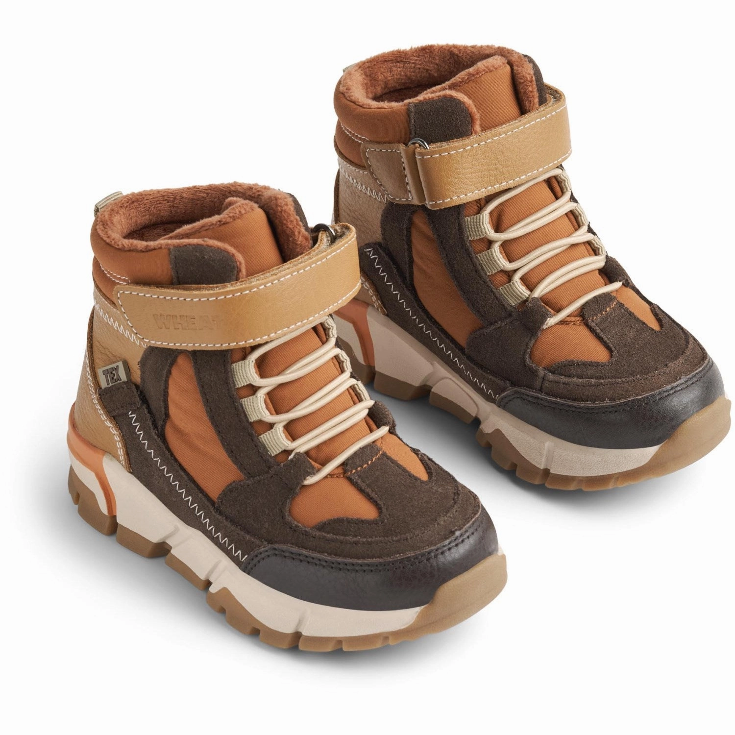 Performance Living Wheat Dark Brown Bootie Muni Tex