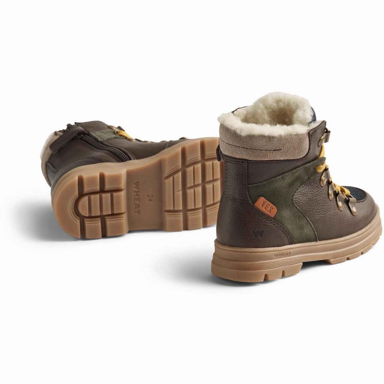 Designed To Shift Street Motion Wheat Dark Brown Winterboot Toni Hiker Tex