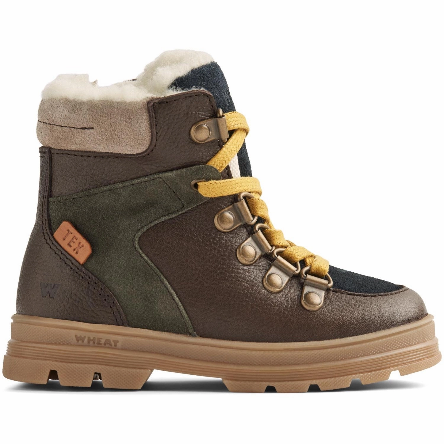 Ease In Design Wheat Dark Brown Winterboot Toni Hiker Tex