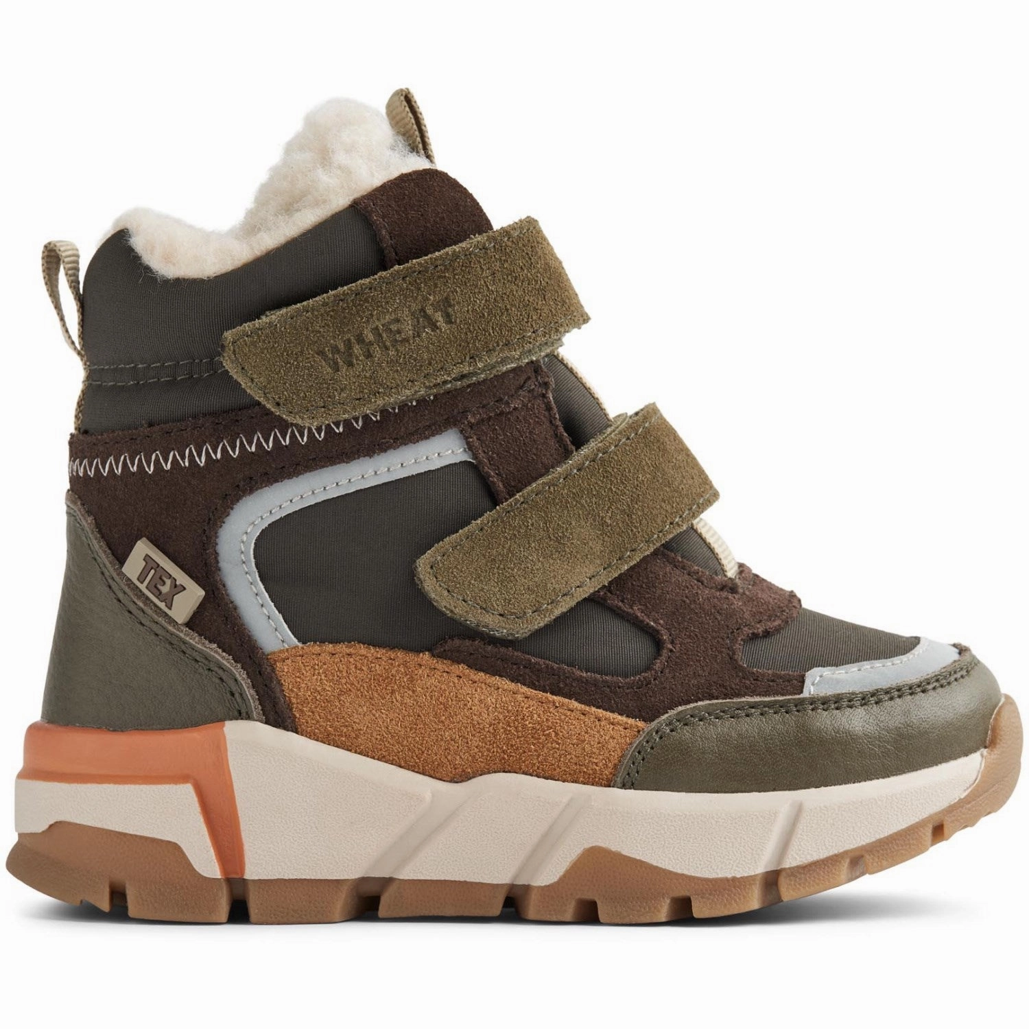Design-First Calm In Motion Wheat Dry Pine Bootie Lucka Tex
