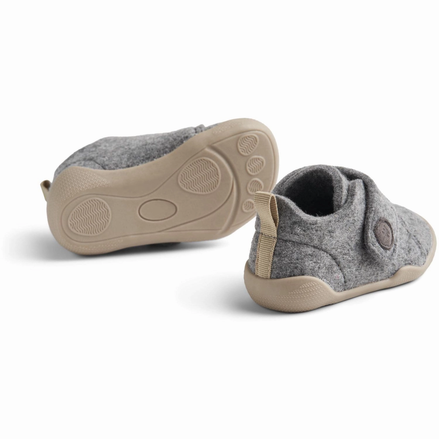 Everyday Ease Your Move Gear Wheat Grey Indoor Shoe Fleecy