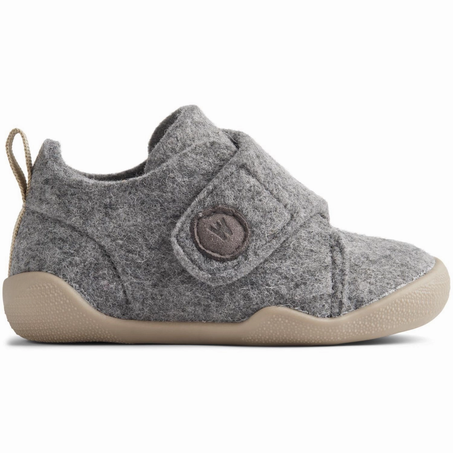 Street-Forward Pure Look Wheat Grey Indoor Shoe Fleecy
