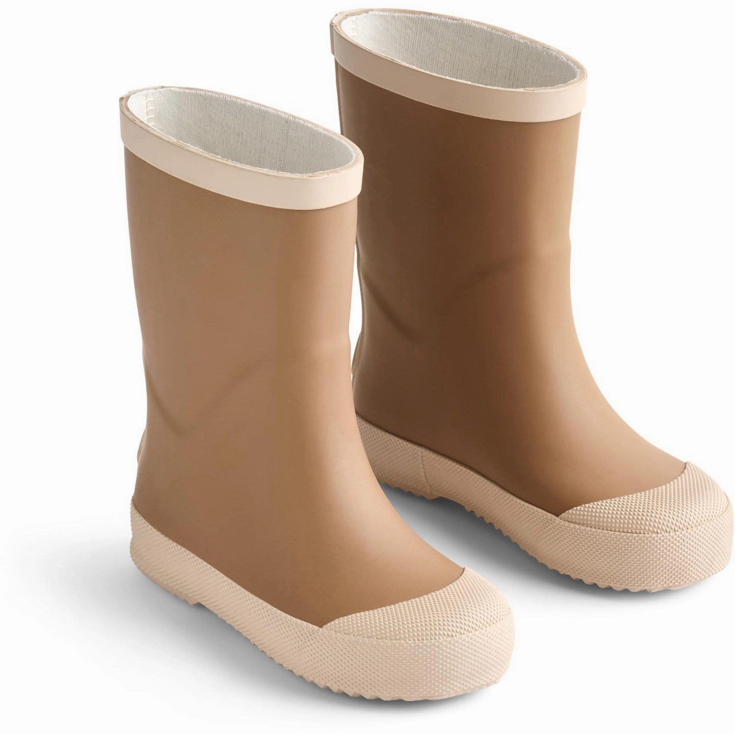 Wheat Hazel Rubber Boot Muddy Bold In Simplicity Soft Structure