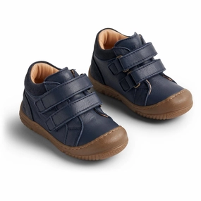 Wheat Navy Bootie Ivalo Versatile Rhythm