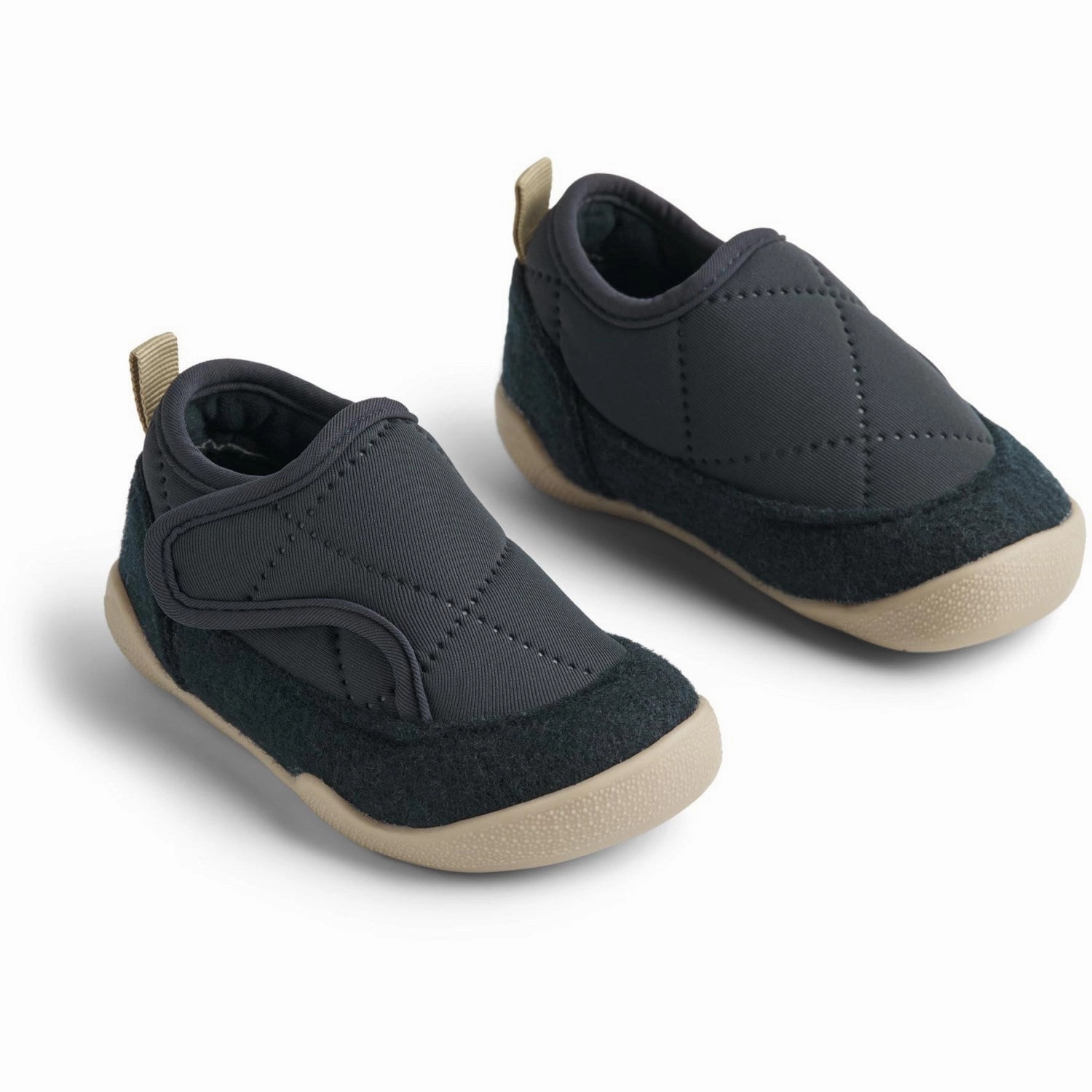 Wheat Navy Indoor Shoe Mulle Urban Lifestyle Modern Casuals