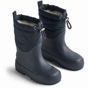 Designed For Ease Wheat Navy Thermo Snowboot Drizzle