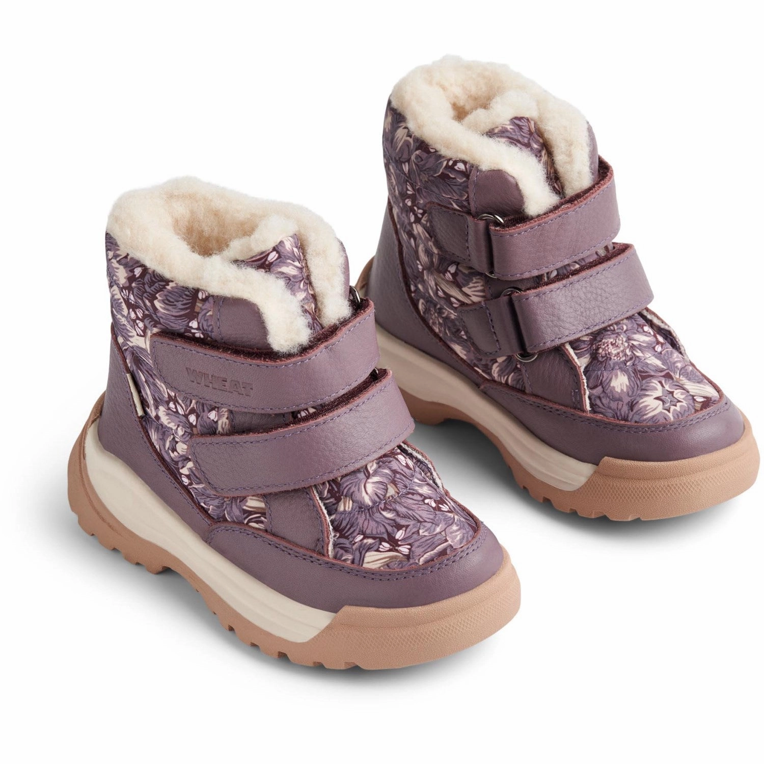 Wheat Purple Tulips Winterboot Millas Tex Minimal Details Your Livewear