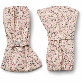 Elevated Basics Wheat Rain Booties Como Clam Multi Flowers