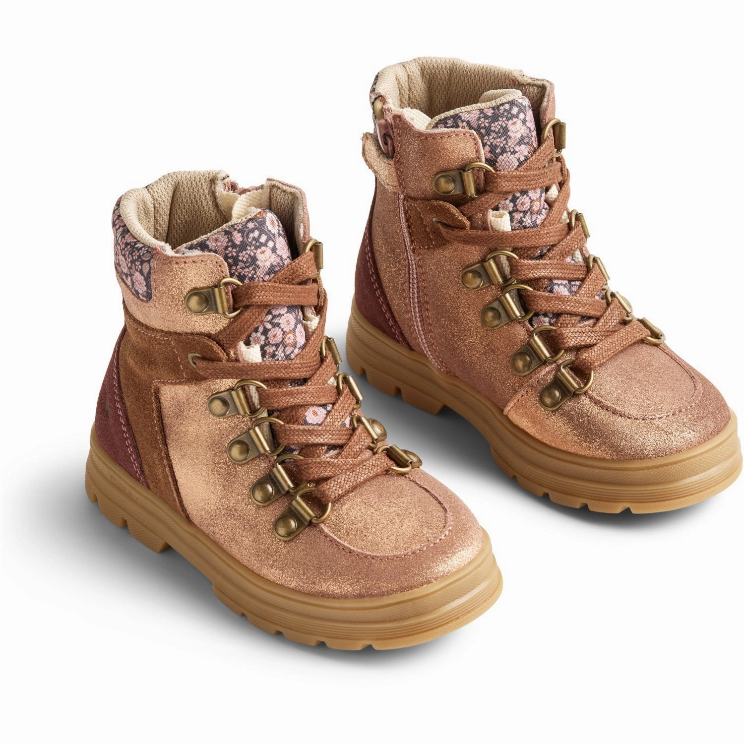 Wheat Rose Shine Bootie Toni Sport Tex Pure Look Adaptable Pieces