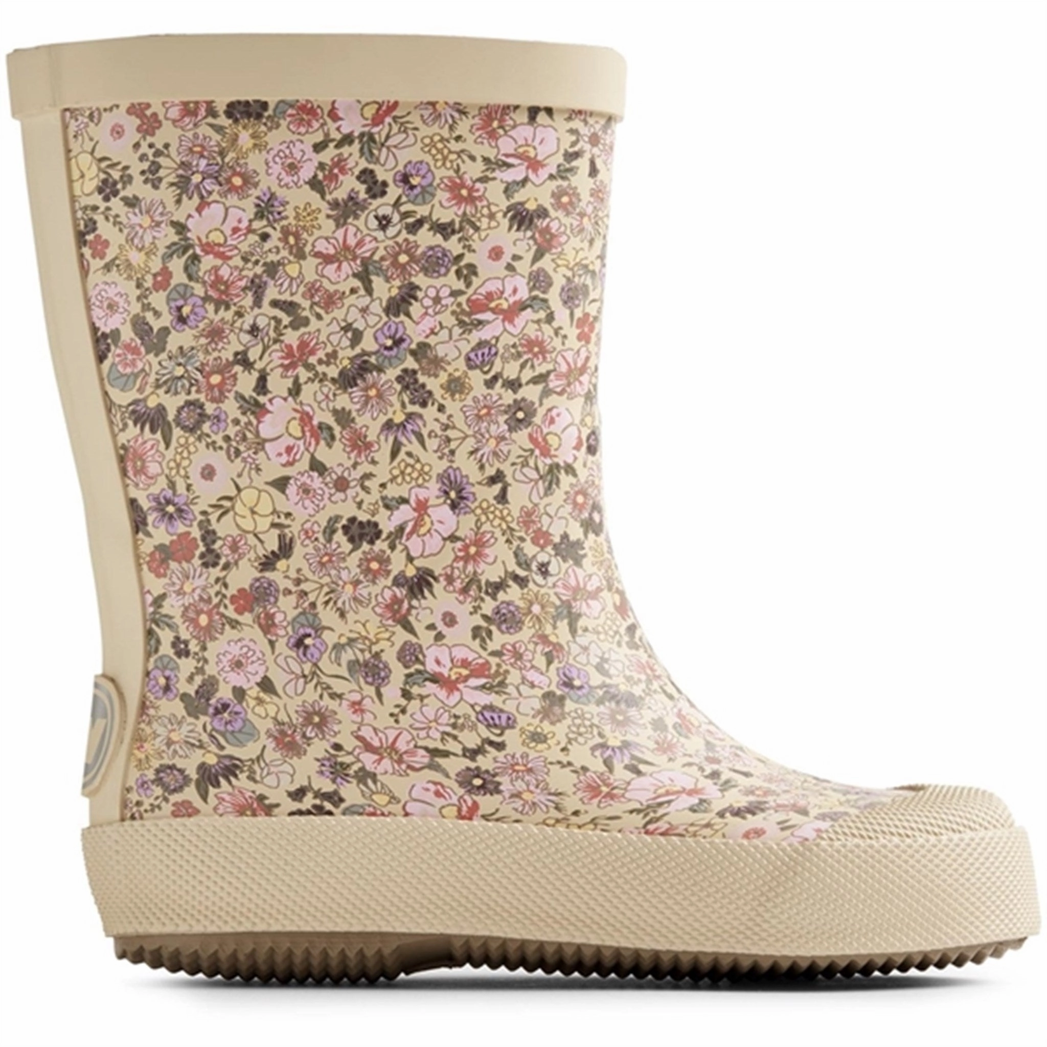 Wheat Rubber Boot Print Muddy Clam Multi Flowers Adaptive Gear