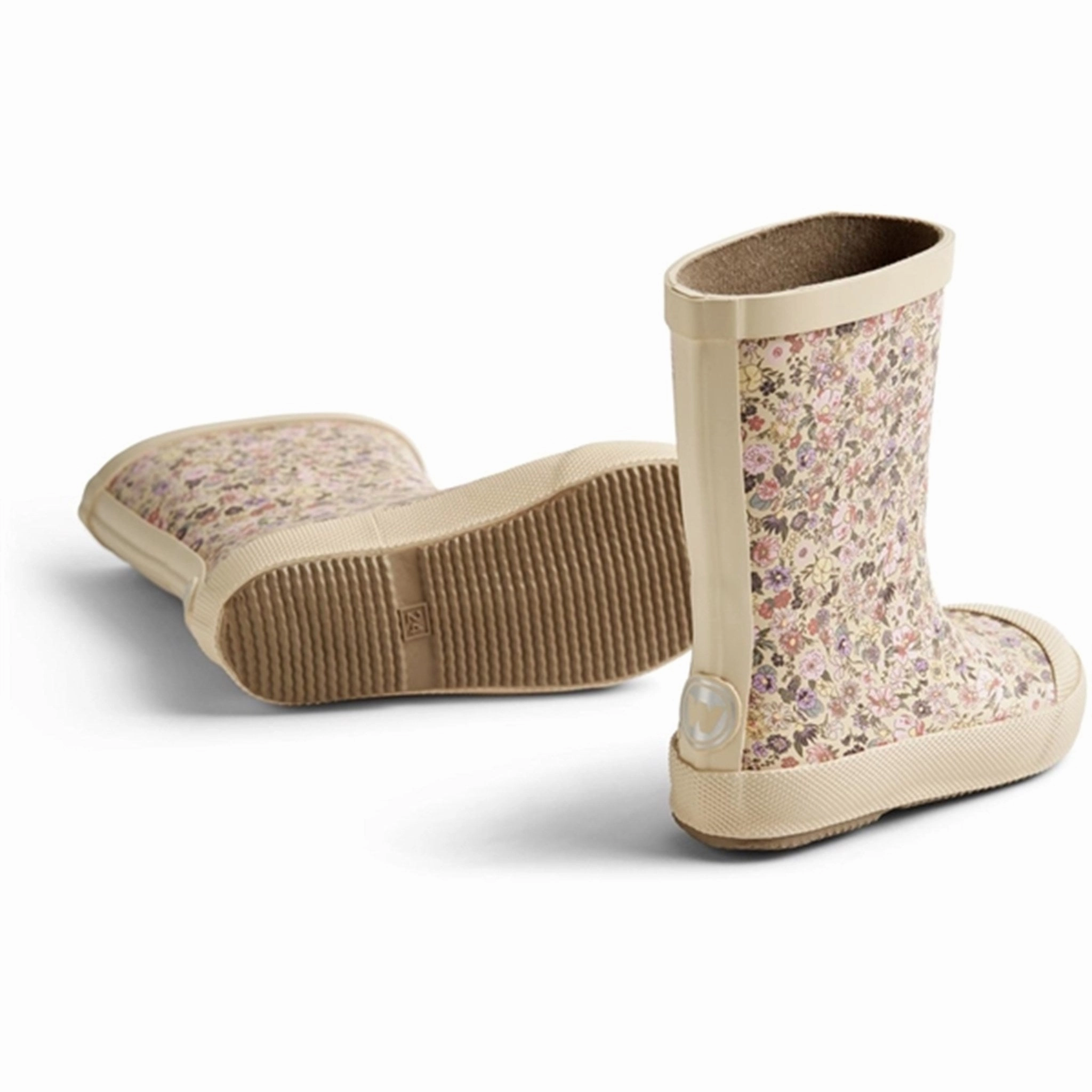 Versatile Build Wheat Rubber Boot Print Muddy Clam Multi Flowers