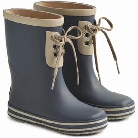 Go-Anywhere Style Adaptive Aesthetic Wheat Rubber Boot Puddle Solid Ink