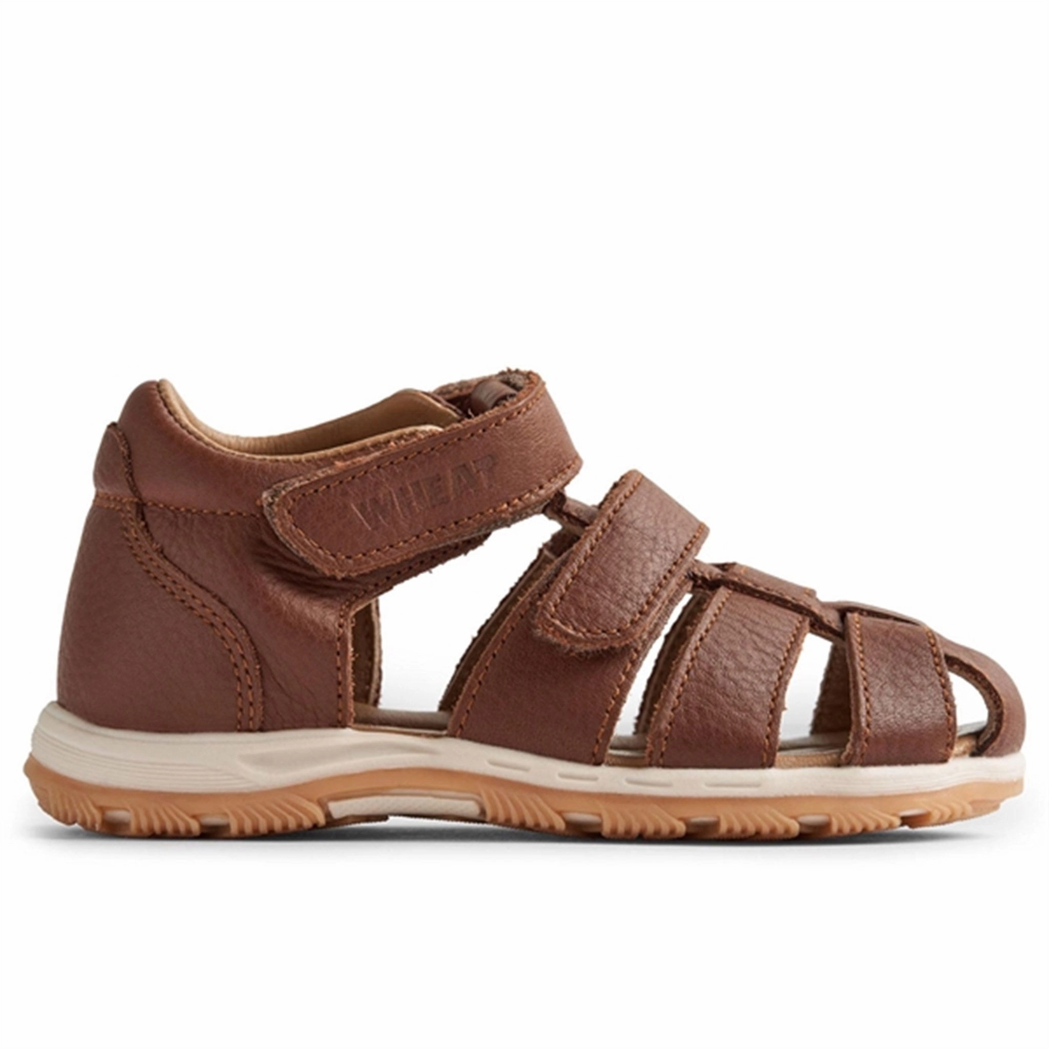 Restless Fit Wheat Sandal Closed Toe Frei S Cognac