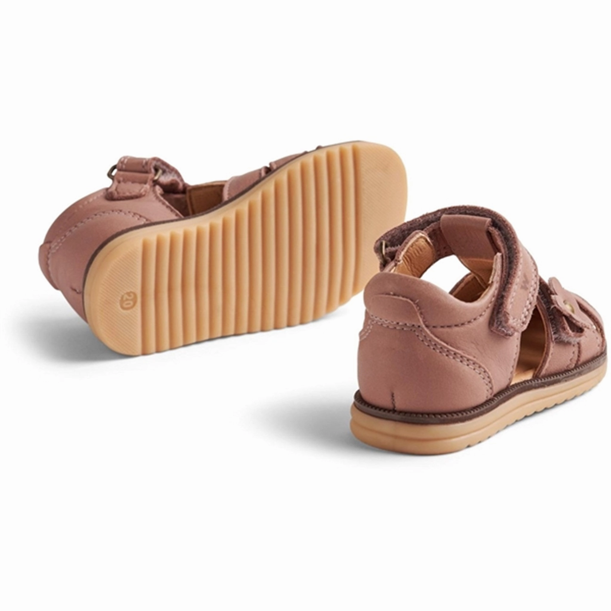 Versatile Build Rhythm Of Life Wheat Sandal Closed Toe Sky Flower Old Rose