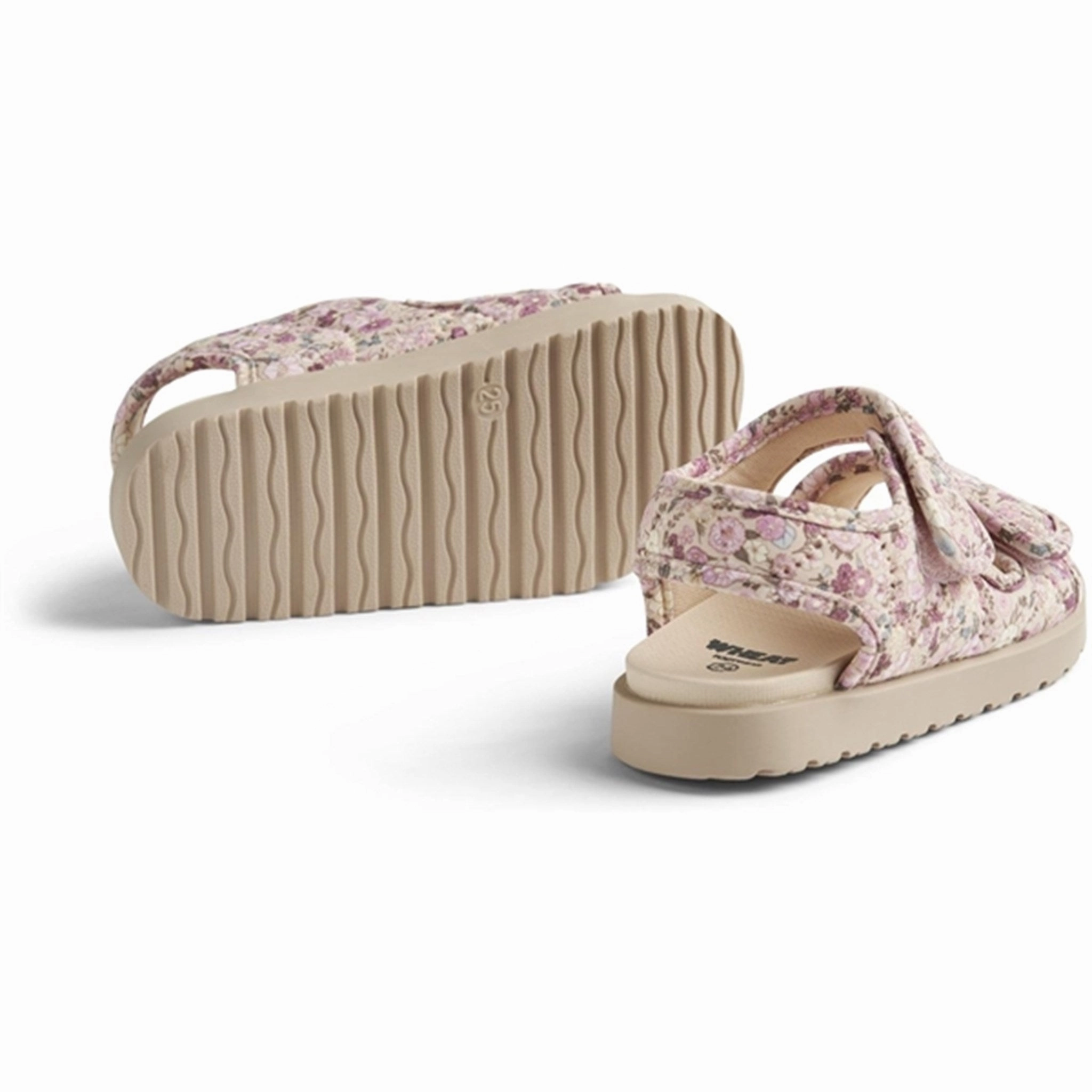 Adapt-Fit Gear Purpose-Built Fit Wheat Sandal Open Toe Healy Print Clam Multi Flowers