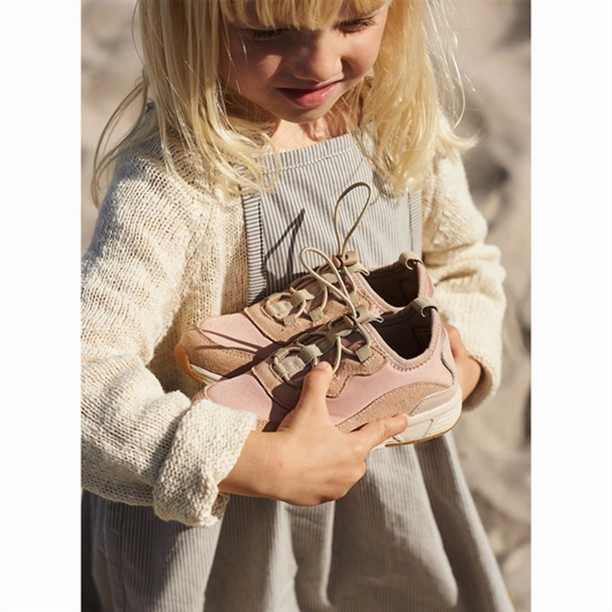 Wheat Slip On Shoe Arta Beige Rose Future-Form
