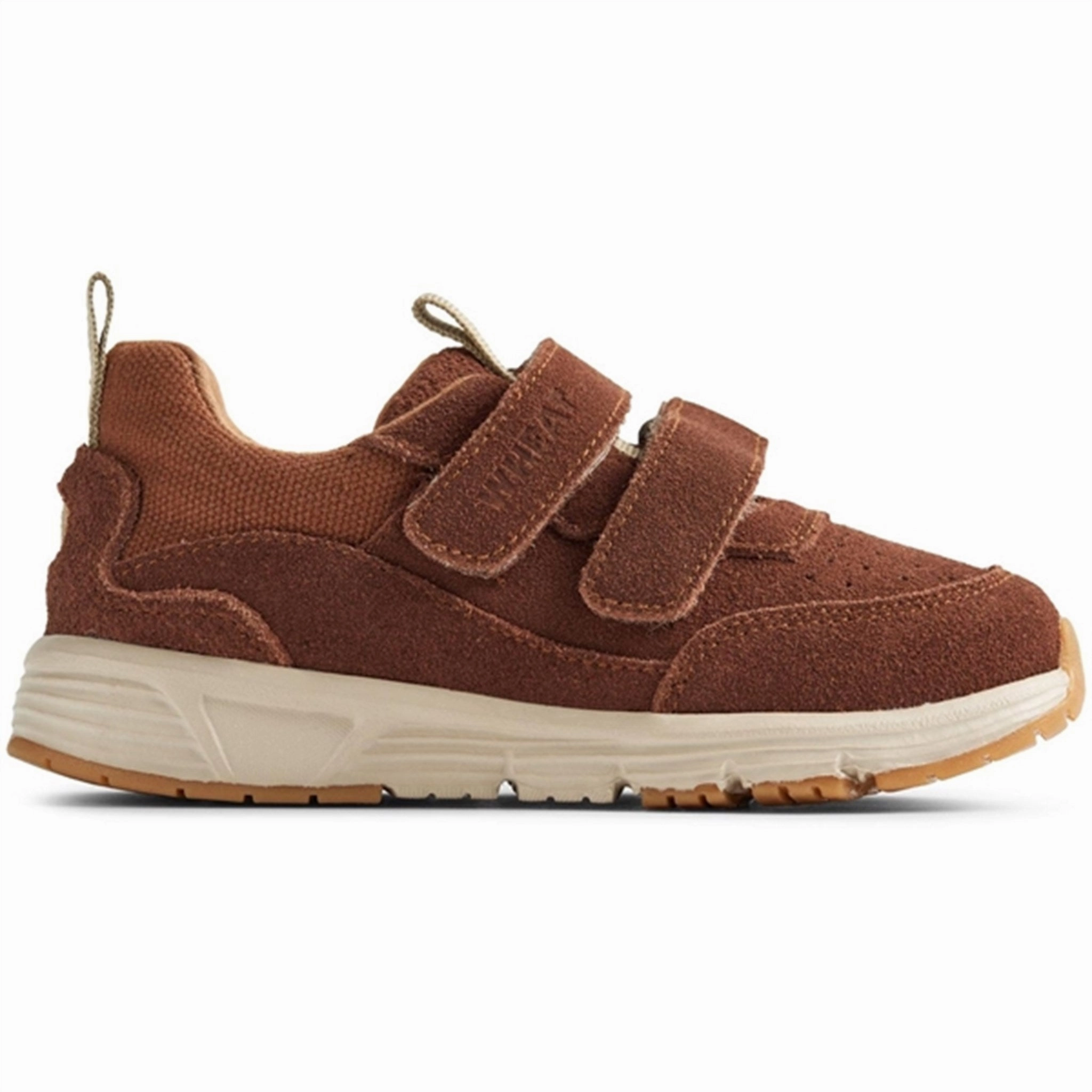 Wheat Sneaker Double Velcro Alin Cognac Open Utility