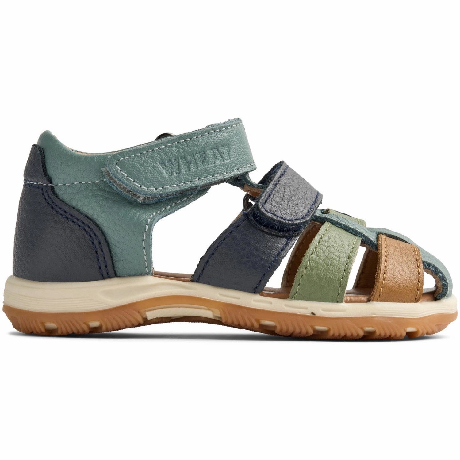 Shift Into Ease Wheat Stormy Sea Sandal Frei