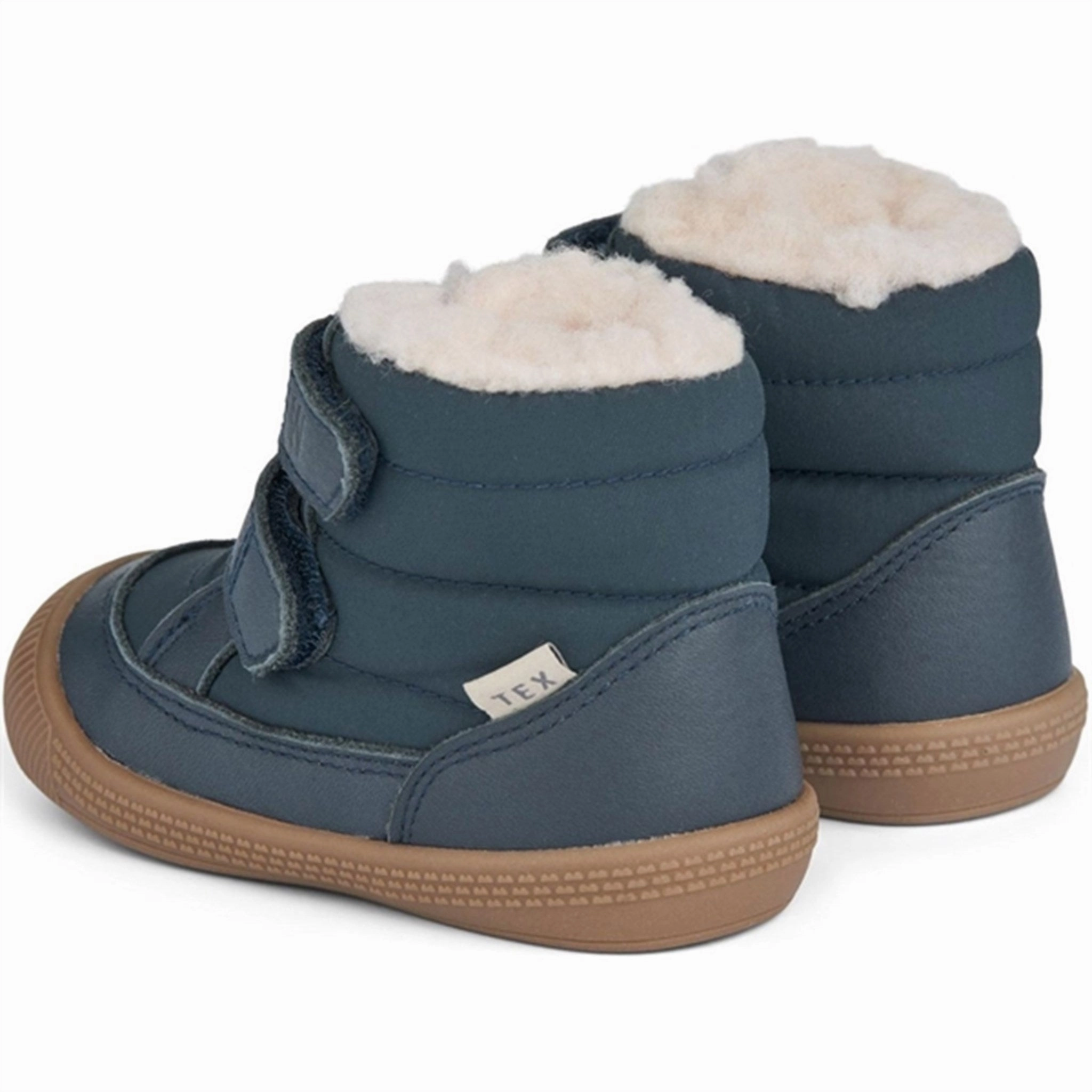 Go With Flow Wheat Winter Boots Daxi Wool Tex Navy