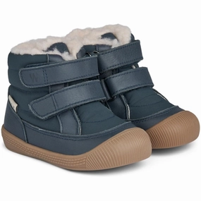 Inspired Living Tailored Ease Wheat Winter Boots Daxi Wool Tex Navy