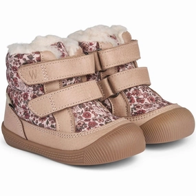 Reimagined Comfort Clean-Forward Wheat Winter Boots Daxi Wool Tex Print Rose Dust Flowers