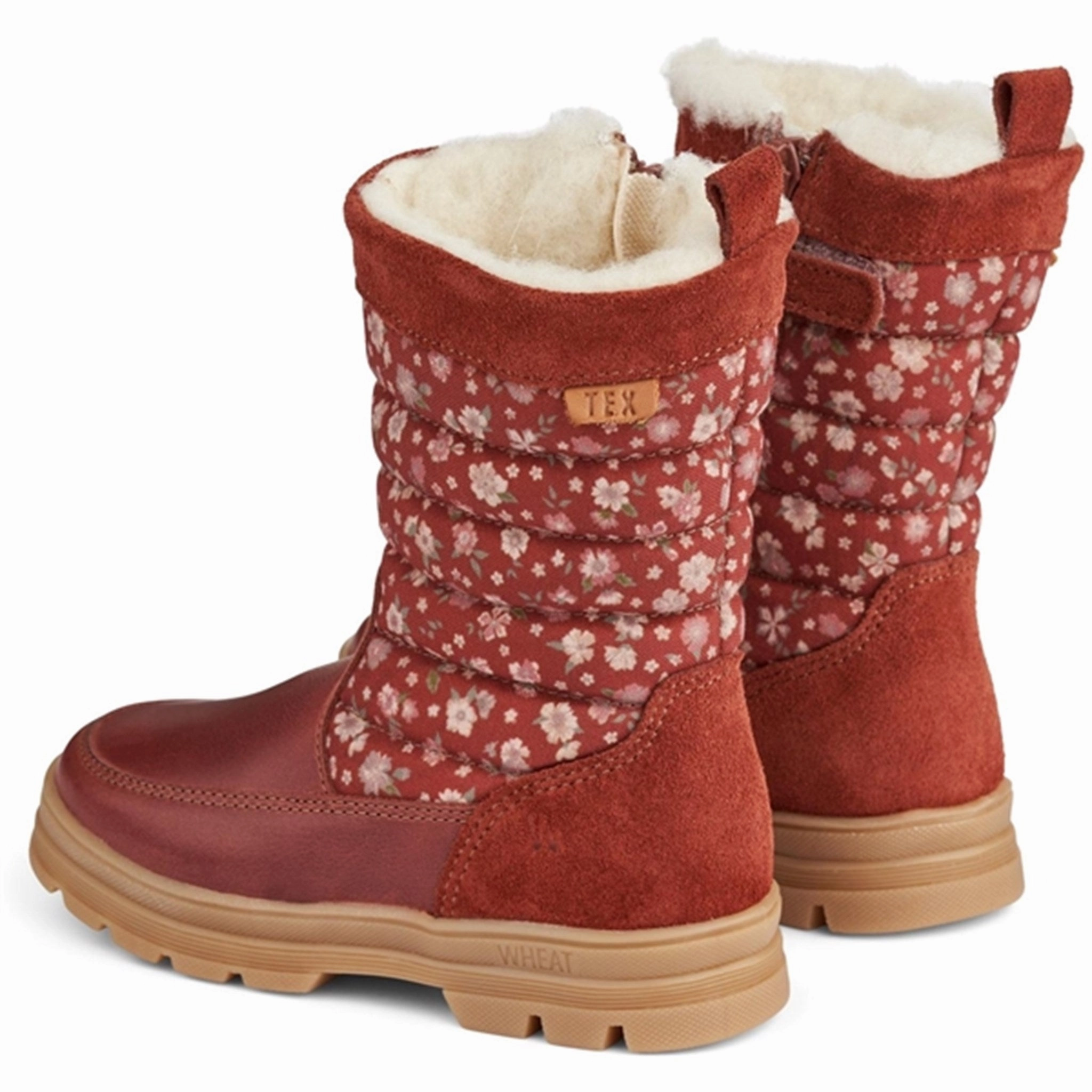 Wheat Winter Boots Koa High Tex Inside Zip Red Smart Design Gear