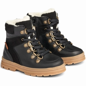 Versatile Drop Wheat Winter Boots Toni Tex Hiker Black