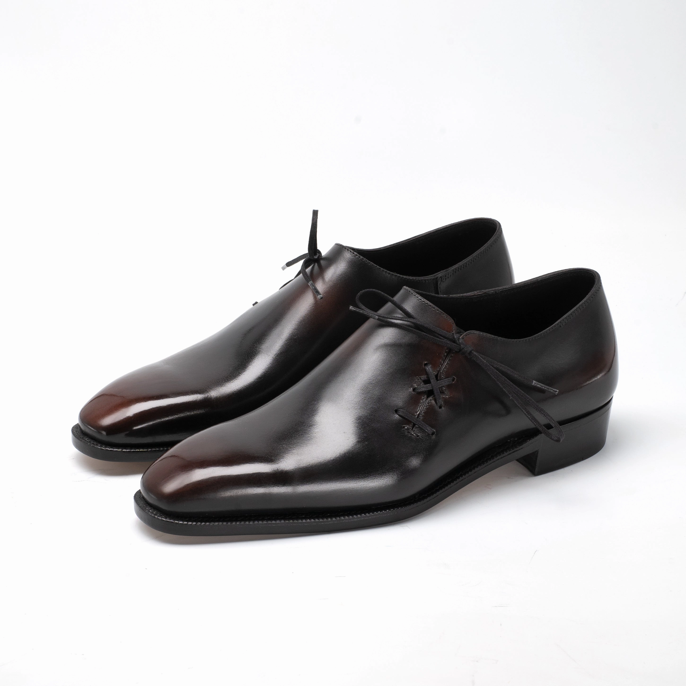 Living In Style Street Motion Wholecut Oxford Shoe - Espresso Patina