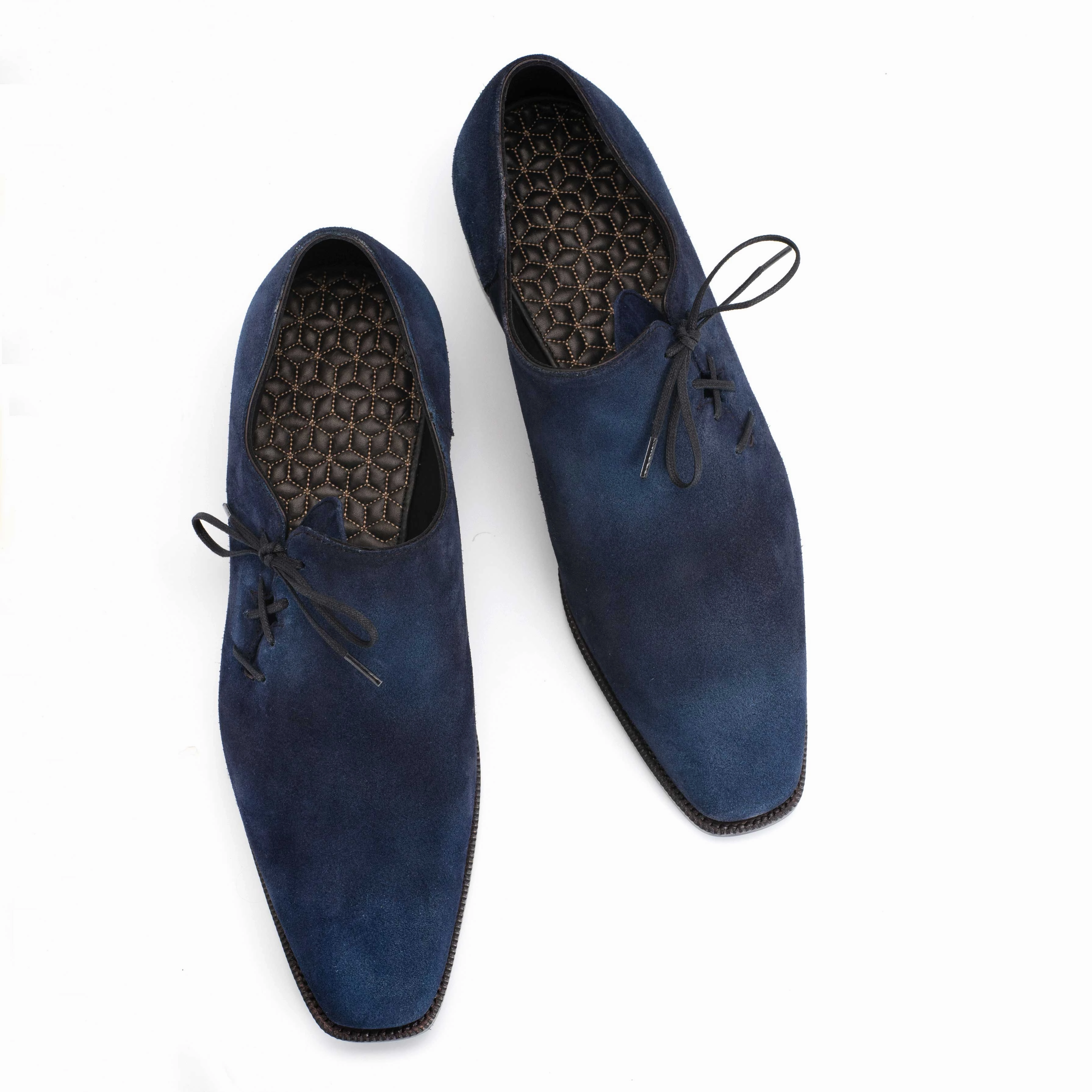 Wholecut Oxford Shoe -  Midnight Blue Adaptive Aesthetic
